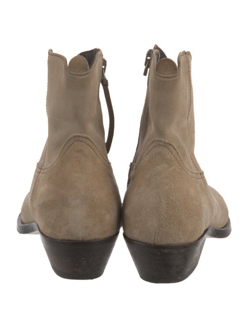 Golden Goose Suede Western Boots