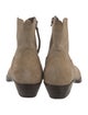 Golden Goose Suede Western Boots