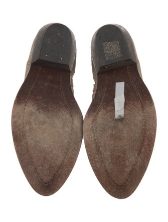 Golden Goose Suede Western Boots