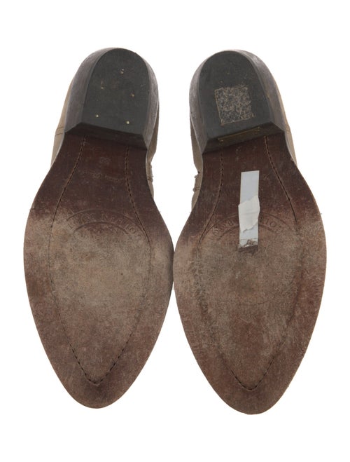 Golden Goose Suede Western Boots