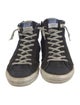 Golden Goose Denim Printed Sneakers