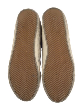 Golden Goose Denim Printed Sneakers