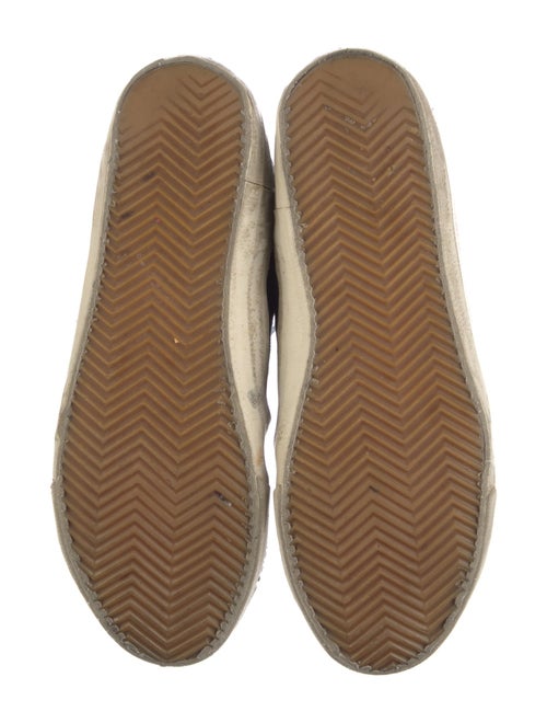 Golden Goose Denim Printed Sneakers