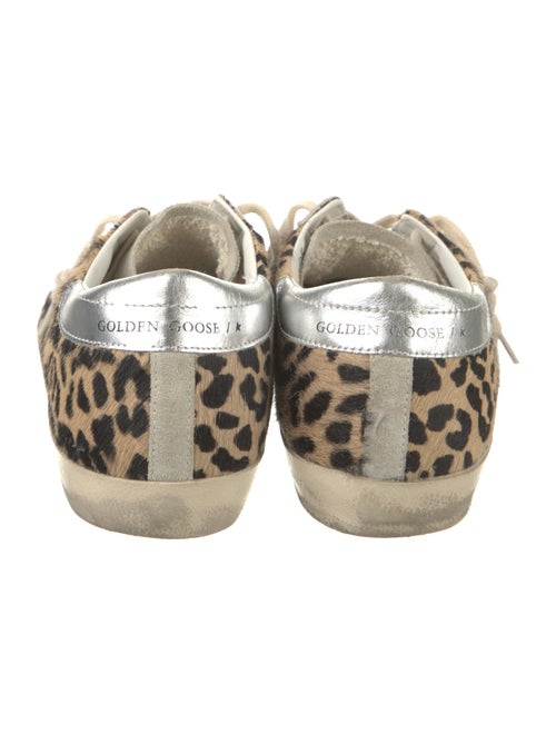 Golden Goose Ponyhair Printed Sneakers