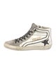 Golden Goose Leather Distressed Accents Sneakers