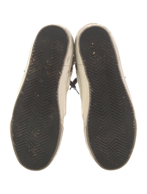 Golden Goose Leather Distressed Accents Sneakers