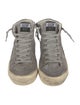 Golden Goose Suede Printed Sneakers