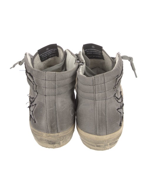 Golden Goose Suede Printed Sneakers