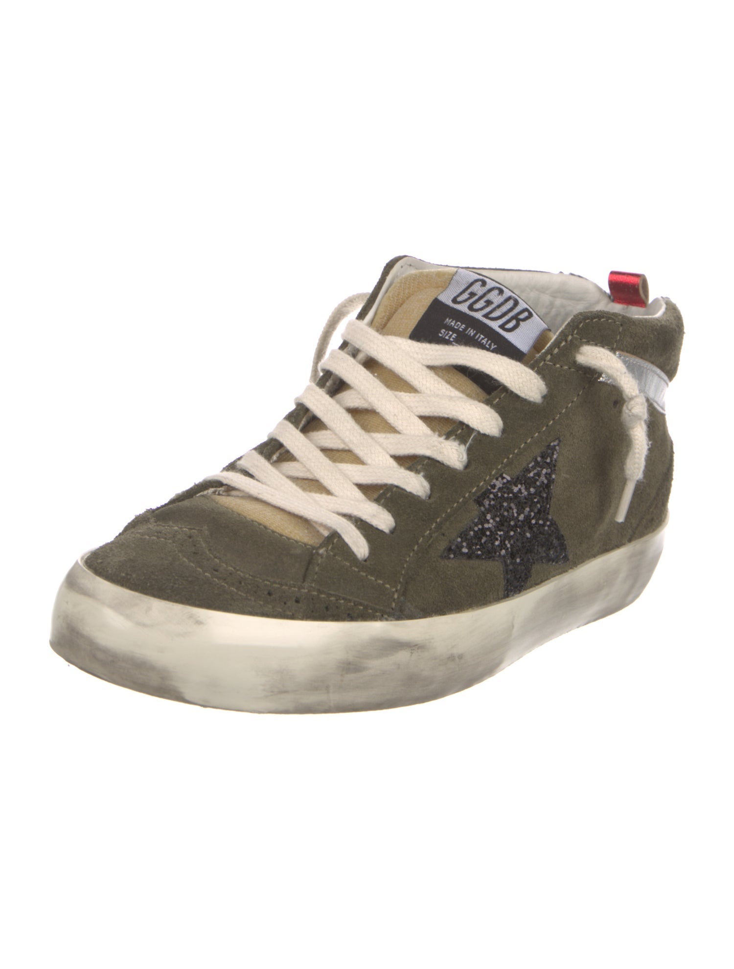 Golden Goose Suede Printed Sneakers
