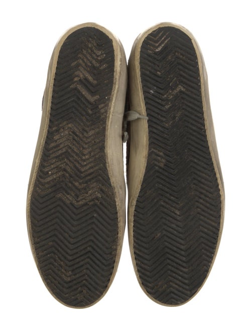 Golden Goose Ponyhair Animal Print Sneakers