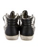 Golden Goose Leather Printed Sneakers