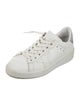 Golden Goose Leather Glitter Accents Sneakers