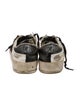 Golden Goose Leather Colorblock Pattern Sneakers