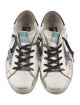 Golden Goose Leather Printed Sneakers