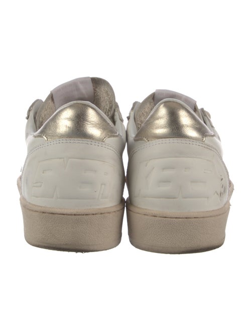 Golden Goose Leather Distressed Accents Sneakers