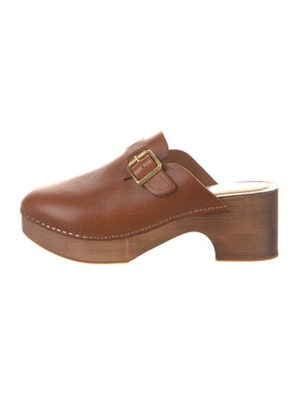 Golden Goose Leather Mules