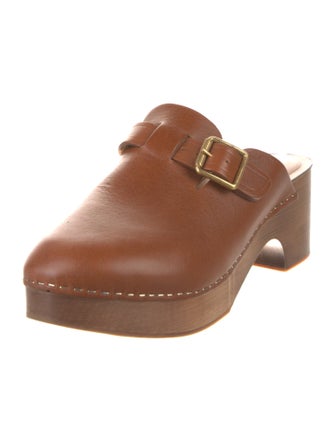 Golden Goose Leather Mules