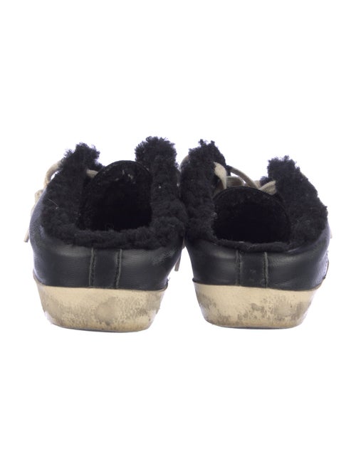 Golden Goose Leather Distressed Accents Sneakers