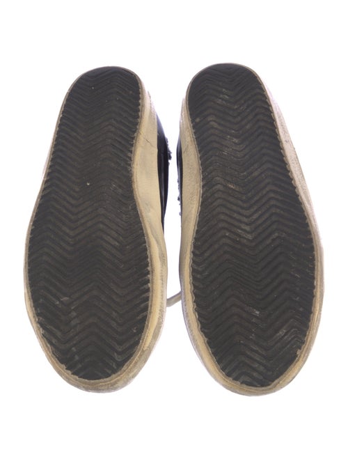 Golden Goose Leather Distressed Accents Sneakers