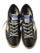 Golden Goose Leather Distressed Accents Sneakers