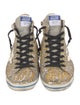 Golden Goose Glitter Printed Sneakers
