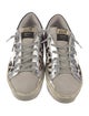 Golden Goose Ponyhair Animal Print Sneakers