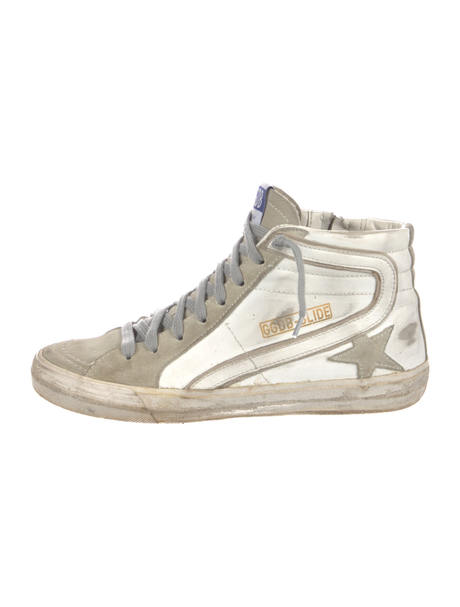 Golden Goose Suede Printed Sneakers
