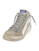 Golden Goose Suede Printed Sneakers