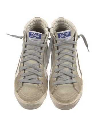 Golden Goose Suede Printed Sneakers