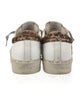 Golden Goose Leather Distressed Accents Sneakers