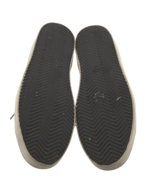 Golden Goose Leather Distressed Accents Sneakers