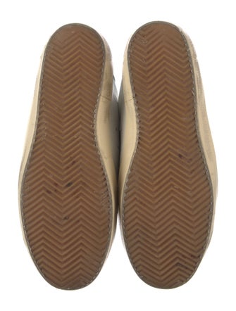 Golden Goose Leather Printed Sneakers