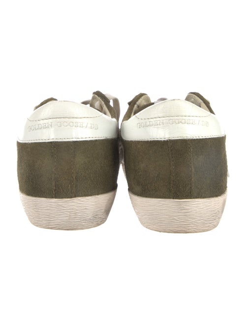 Golden Goose Suede Distressed Accents Sneakers