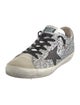 Golden Goose Glitter Printed Sneakers