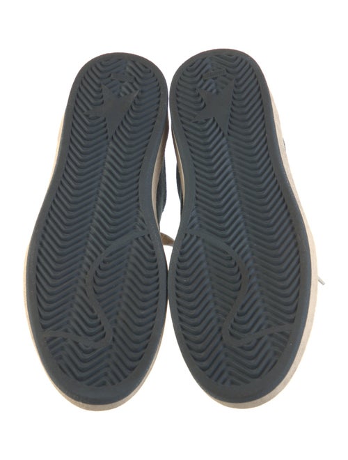 Golden Goose Suede Glitter Accents Sneakers