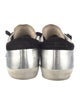 Golden Goose Leather Colorblock Pattern Sneakers