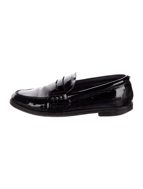 Golden Goose Patent Leather Scalloped Accent Loafers