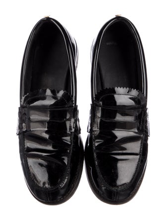 Golden Goose Patent Leather Scalloped Accent Loafers