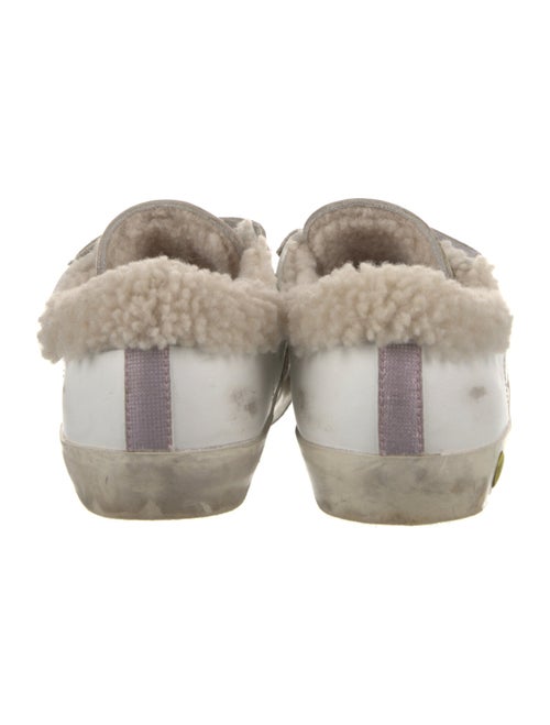 Golden Goose Leather Distressed Accents Sneakers