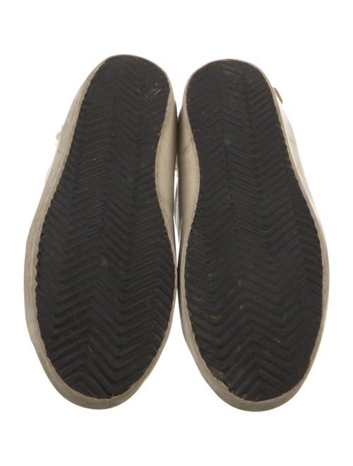 Golden Goose Leather Distressed Accents Sneakers