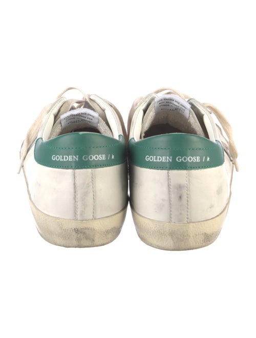 Golden Goose Leather Distressed Accents Sneakers