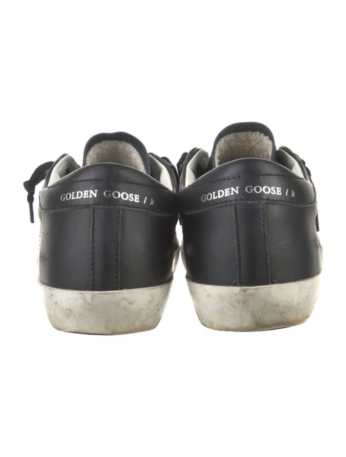 Golden Goose Leather Distressed Accents Sneakers
