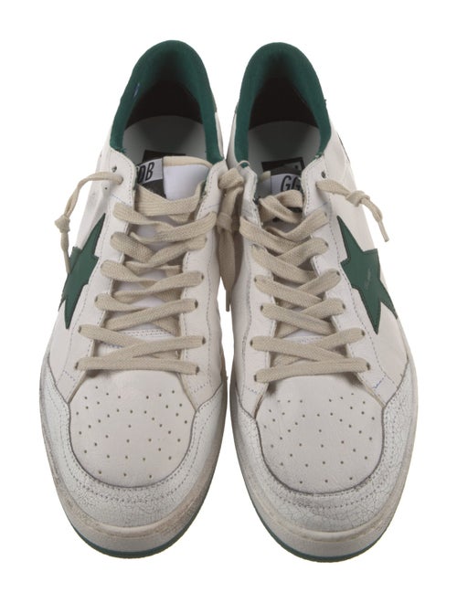 Golden Goose Leather Distressed Accents Sneakers