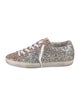 Golden Goose Glitter Colorblock Pattern Sneakers
