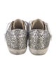 Golden Goose Glitter Colorblock Pattern Sneakers
