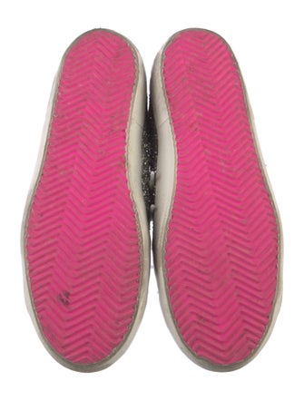 Golden Goose Glitter Colorblock Pattern Sneakers