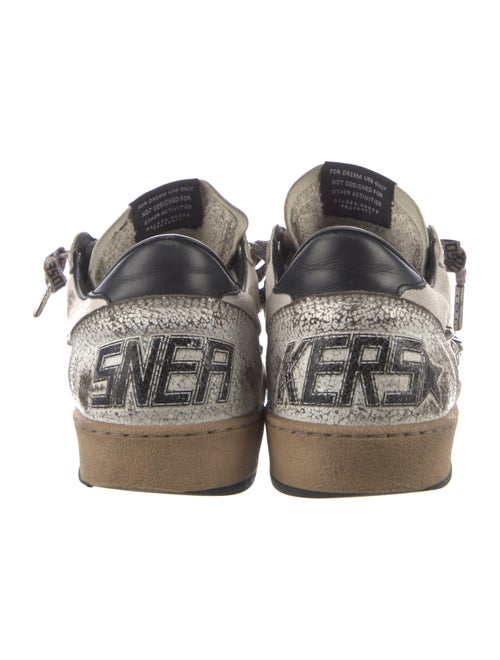 Golden Goose Leather Distressed Accents Sneakers