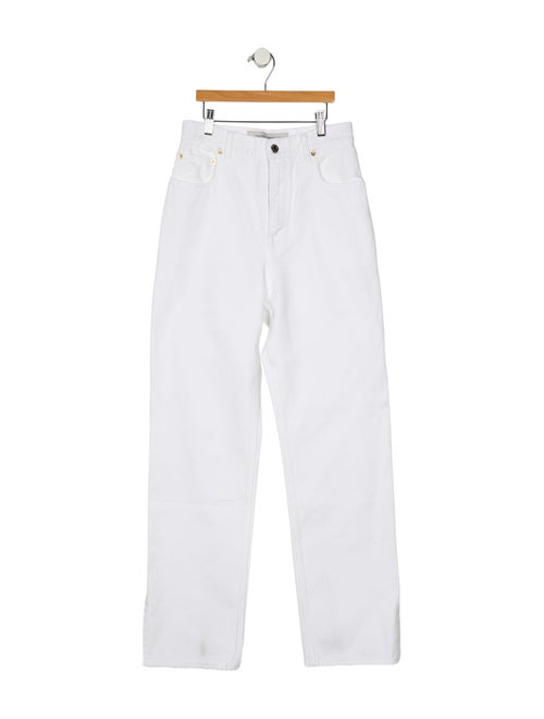 Golden Goose High-Rise Straight Leg Jeans