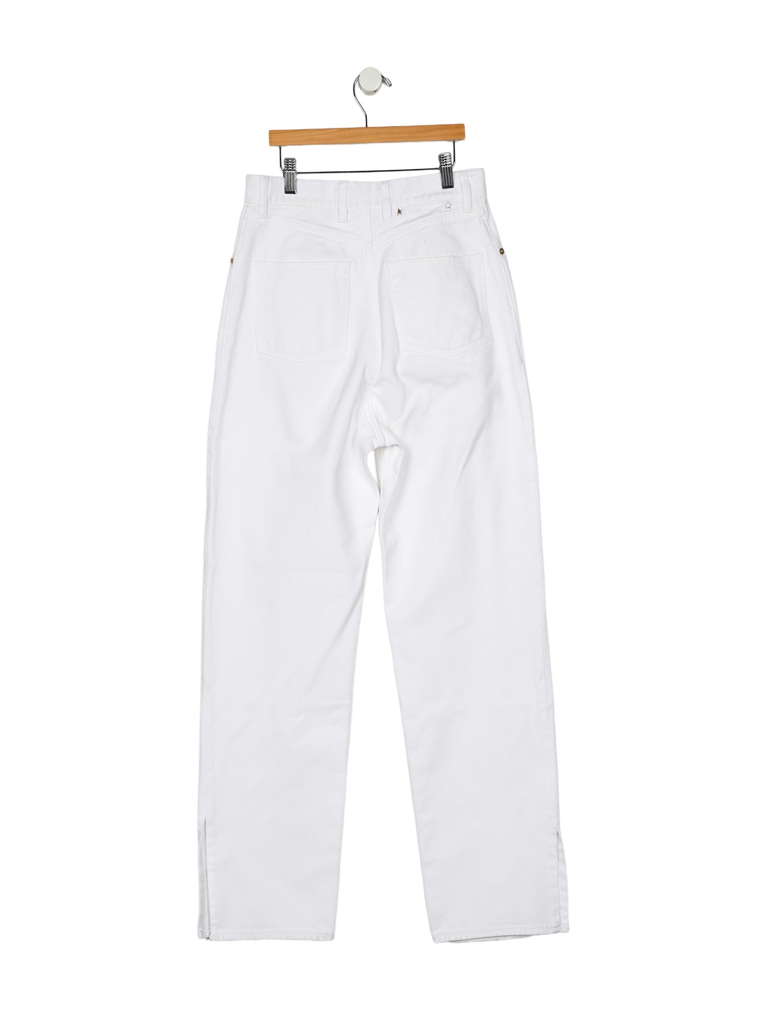 Golden Goose High-Rise Straight Leg Jeans