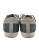 Golden Goose Glitter Colorblock Pattern Sneakers